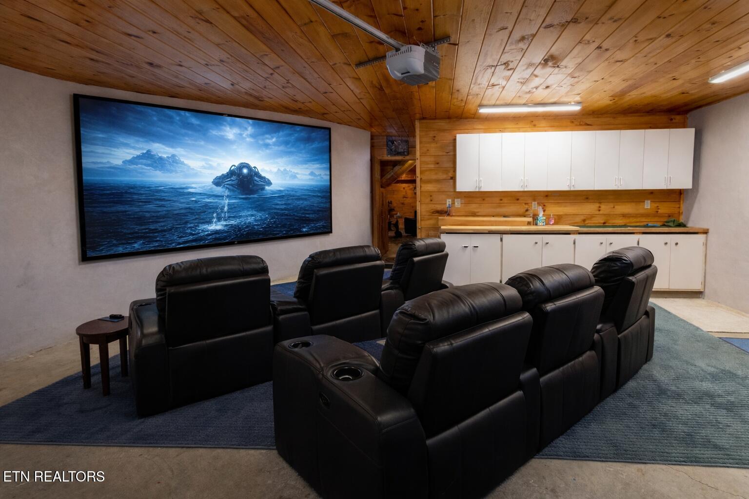 3341 Sugar Maple Loop Road Sevierville, TN 37862 - Photo 53 of 60 Virtual staged Home Theater