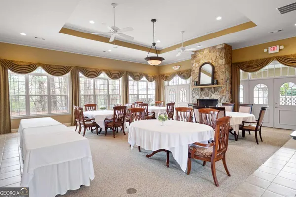 a very nice looking living room with a large window