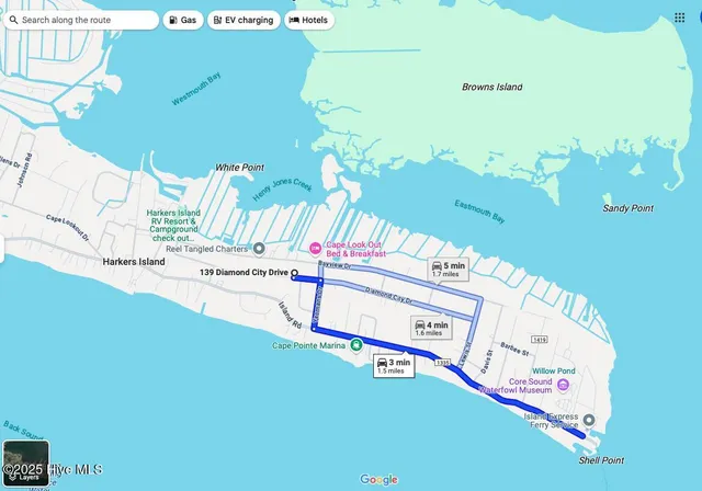 $330,000 | 139 Diamond City Drive, Harkers Island, NC 28531