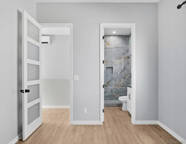 wooden floor in an empty room