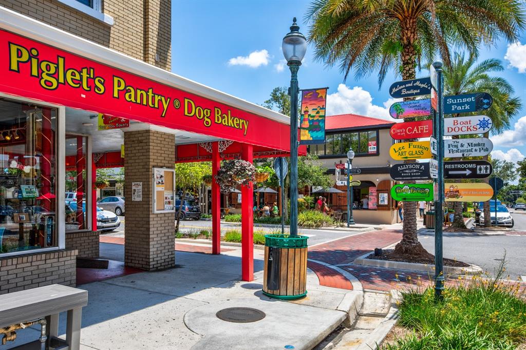 100 South Tremain Street, Unit F1 Mount Dora, FL 32757 - Photo 39 of 47 a view of street with sitting area