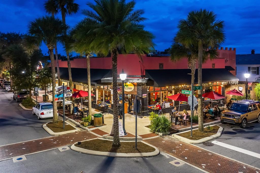 100 South Tremain Street, Unit F1 Mount Dora, FL 32757 - Photo 45 of 47 a view of a store with palm trees