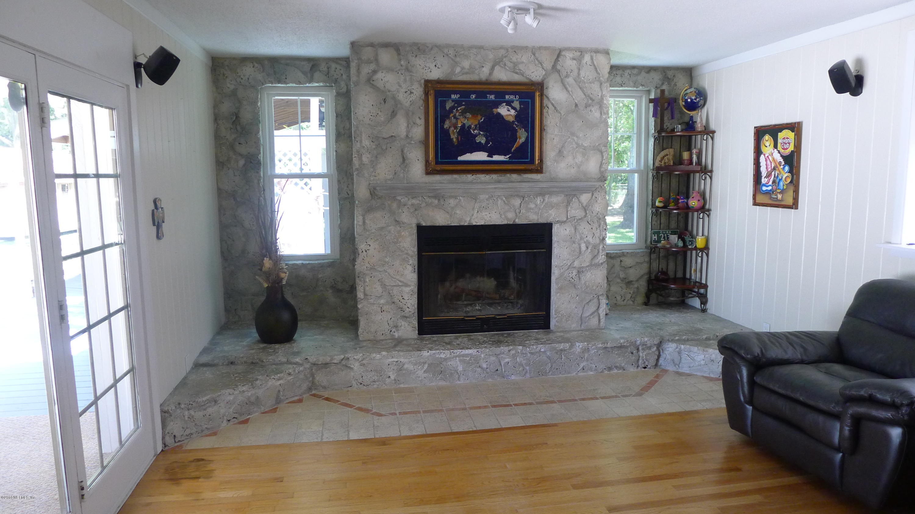 1923 W Road Jacksonville, FL 32216 - Photo 24 of 45 family room with fireplace