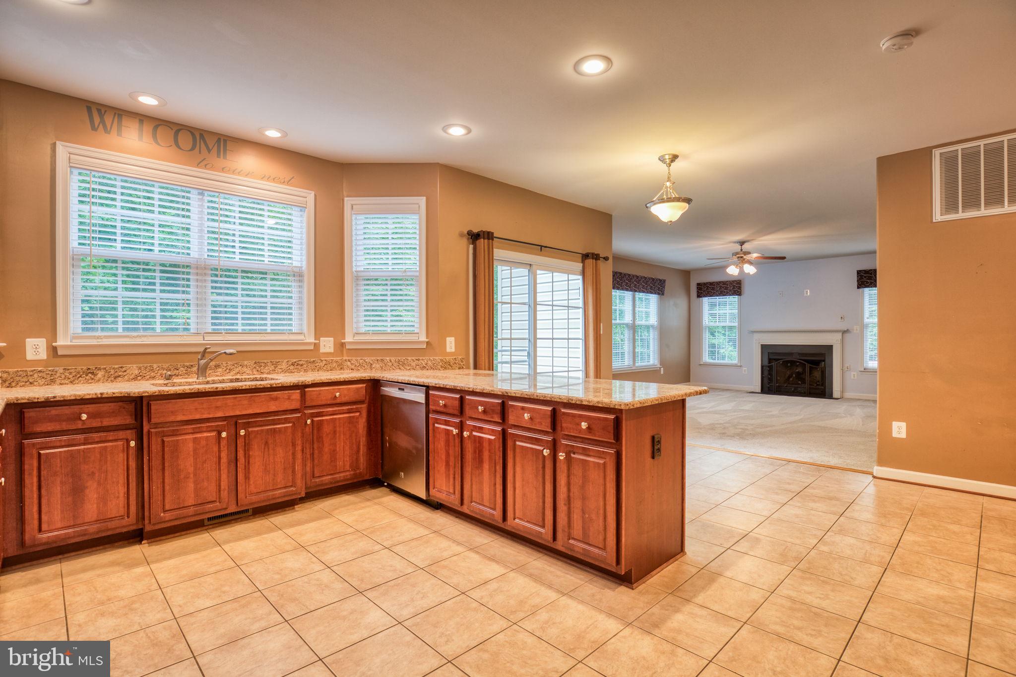 68 MacGregor Ridge Road Stafford, VA 22554 - Photo 15 of 42 View from Kitchen to Family
Room