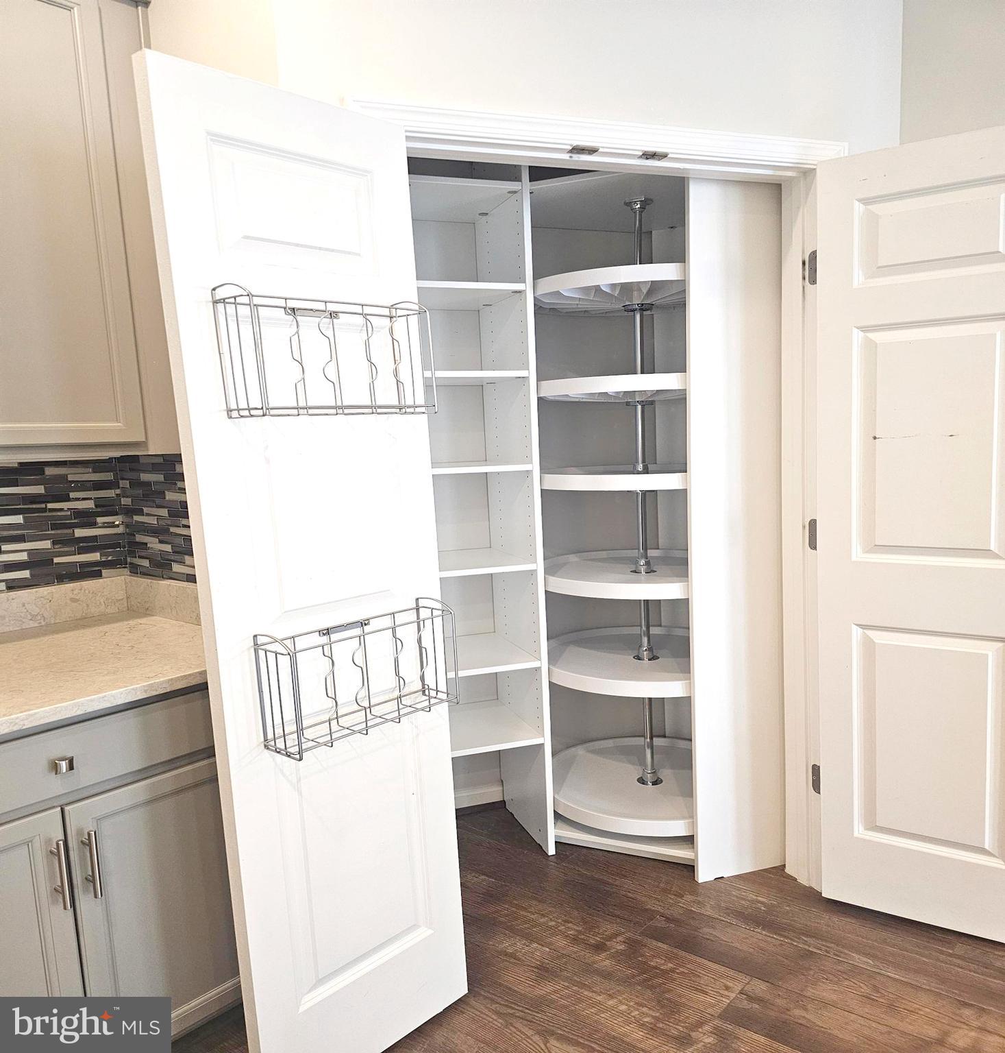 3510 Landing Way Silver Spring, MD 20906 - Photo 19 of 47 a view of walk in closet with empty racks