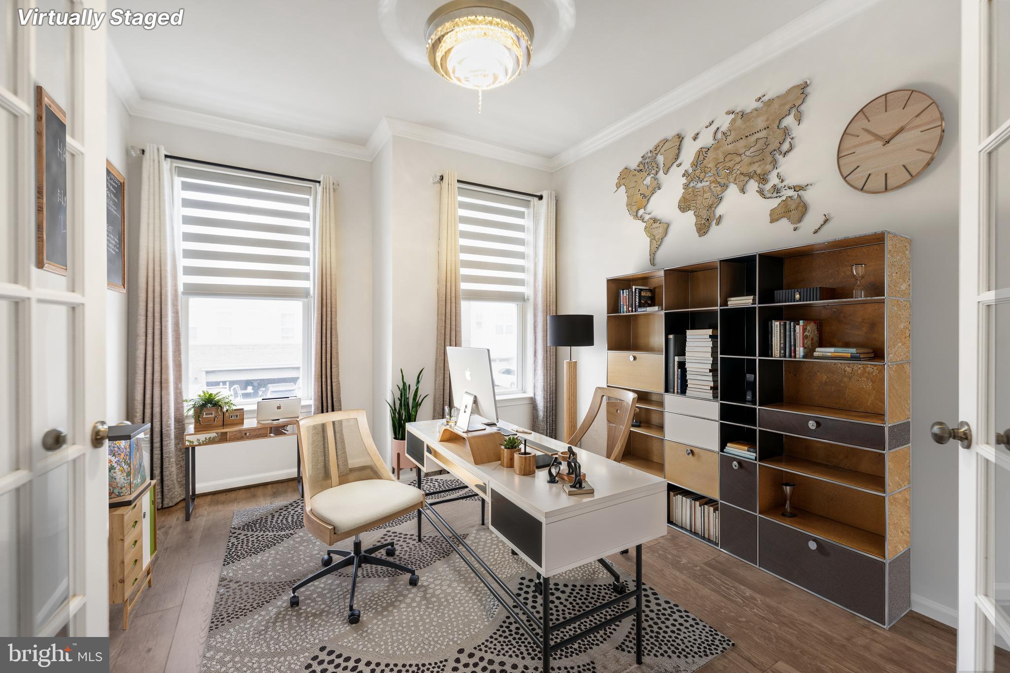 3510 Landing Way Silver Spring, MD 20906 - Photo 21 of 47 a living room with furniture a window and a table