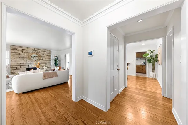 a view of a living room