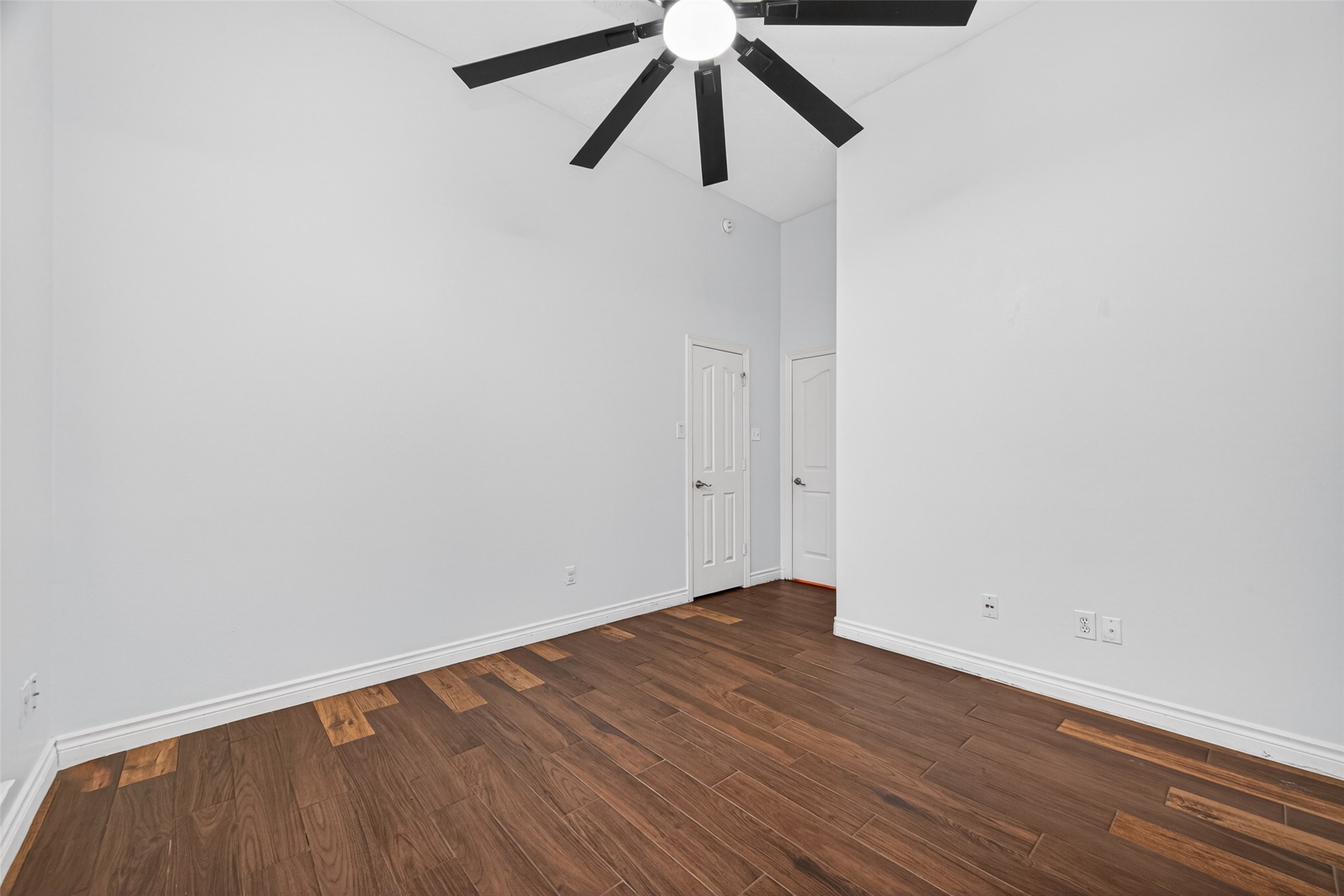 23914 Glengate Drive Spring, TX 77373 - Photo 35 of 49 a view of a room with wooden floor and ceiling fan