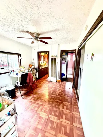 a very nice looking room with a large mirror