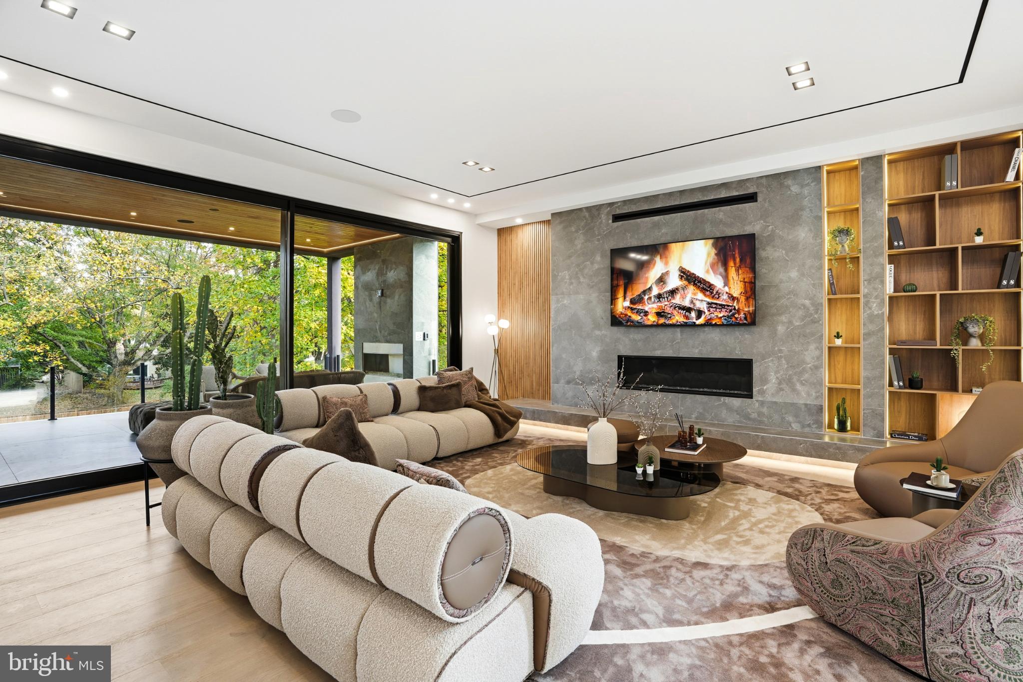 9408 Old Courthouse Road Vienna, VA 22182 - Photo 19 of 91 Modern elegance meets natural serenity.