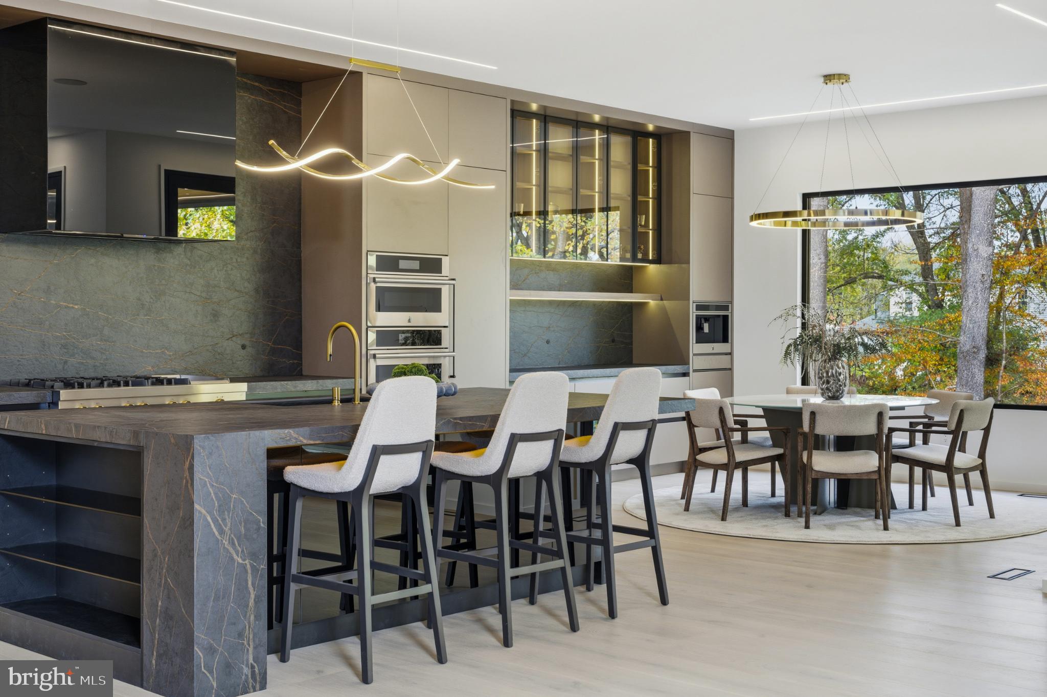 9408 Old Courthouse Road Vienna, VA 22182 - Photo 24 of 92 Sleek modern kitchen with elegant design.