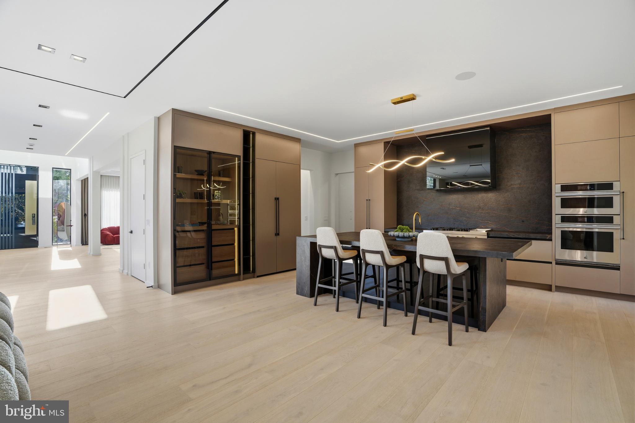 9408 Old Courthouse Road Vienna, VA 22182 - Photo 25 of 91 Sleek modern kitchen with elegant design.