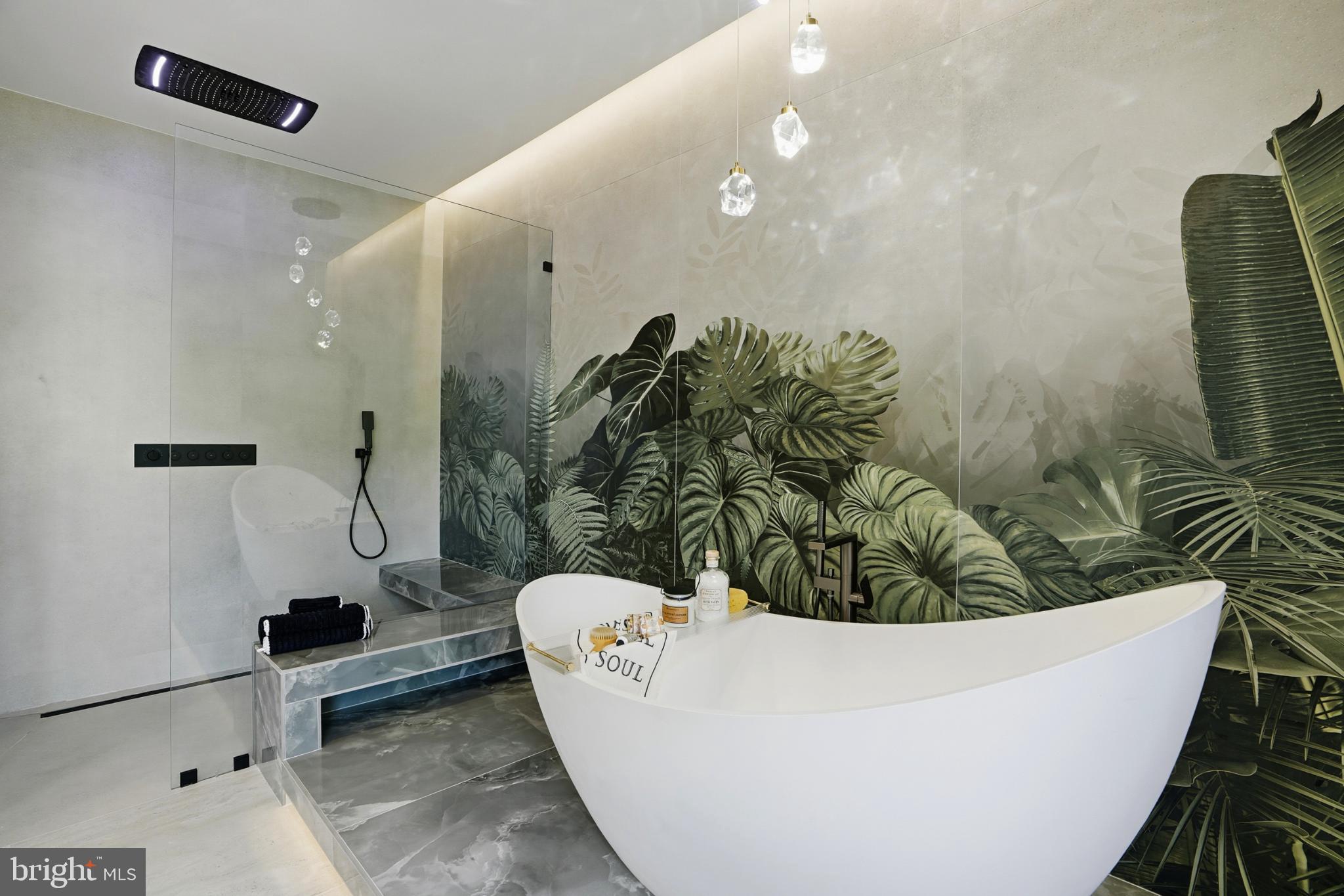 9408 Old Courthouse Road Vienna, VA 22182 - Photo 55 of 91 Serene spa-like retreat with lush greenery.