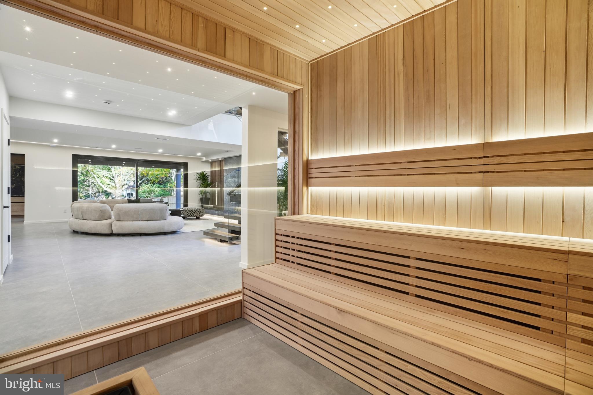 9408 Old Courthouse Road Vienna, VA 22182 - Photo 85 of 92 Serene wooden retreat with modern elegance.