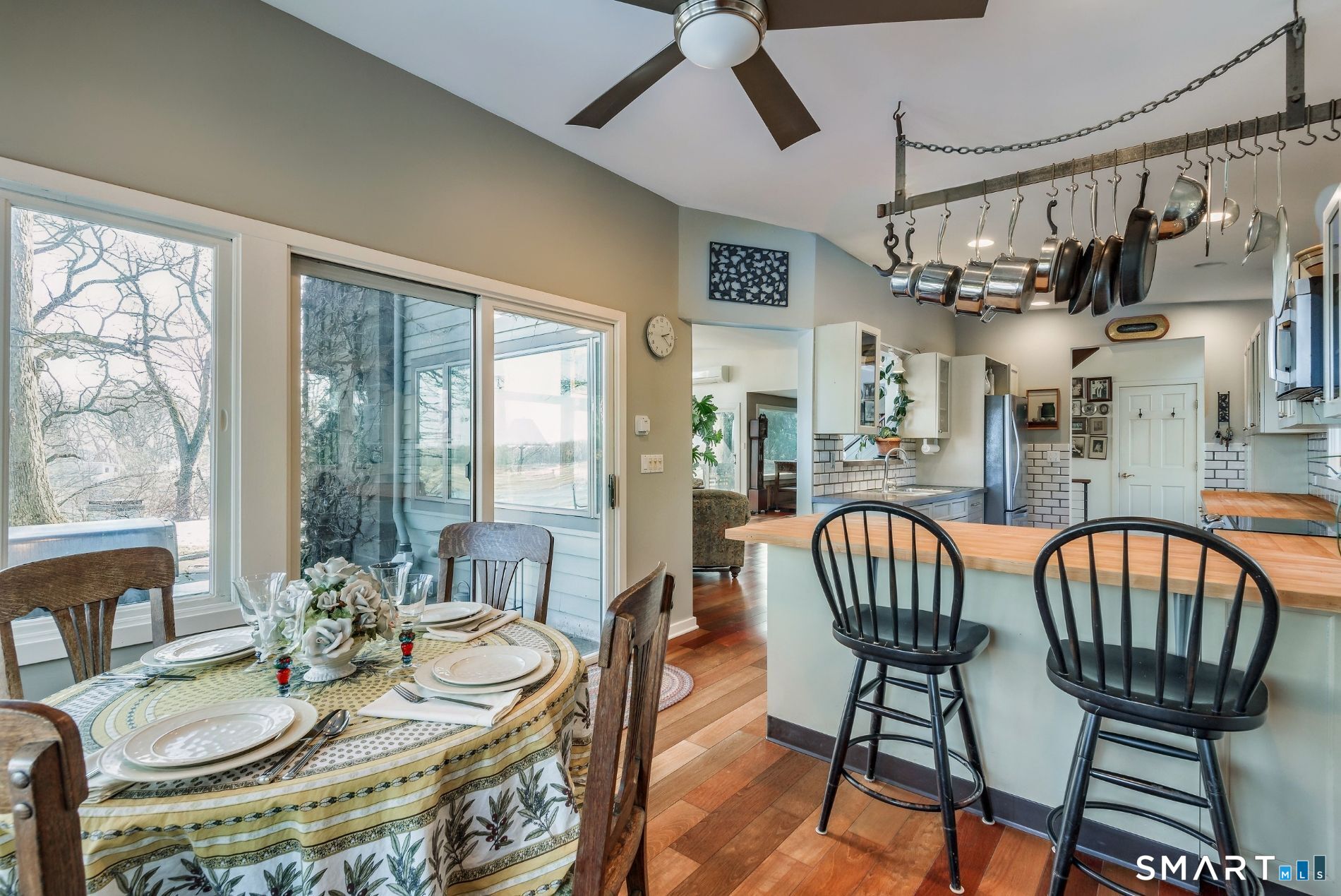 31 Splitrock Road Norwalk, CT 06854 - Photo 23 of 38 a view of a dining room with furniture window and outside view