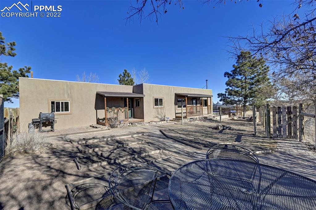8225 3 R Road Beulah, CO 81023 - Photo 3 of 41 a view of a house with backyard and sitting area