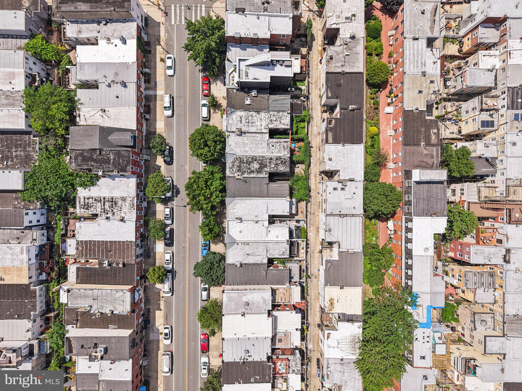 2335 Christian Street Philadelphia, PA 19146 - Photo 29 of 33 an aerial view of residential houses with outdoor space