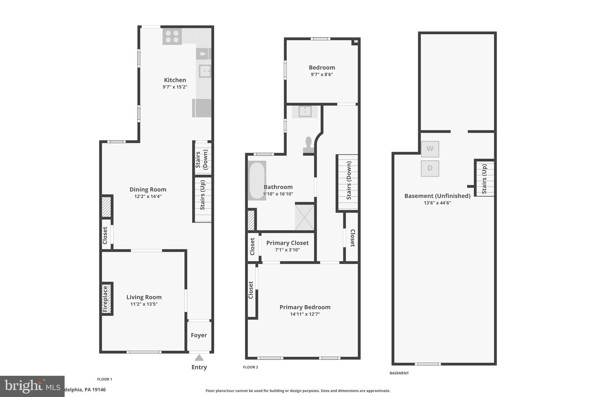 2335 Christian Street Philadelphia, PA 19146 - Photo 32 of 33 a picture of a floor plan