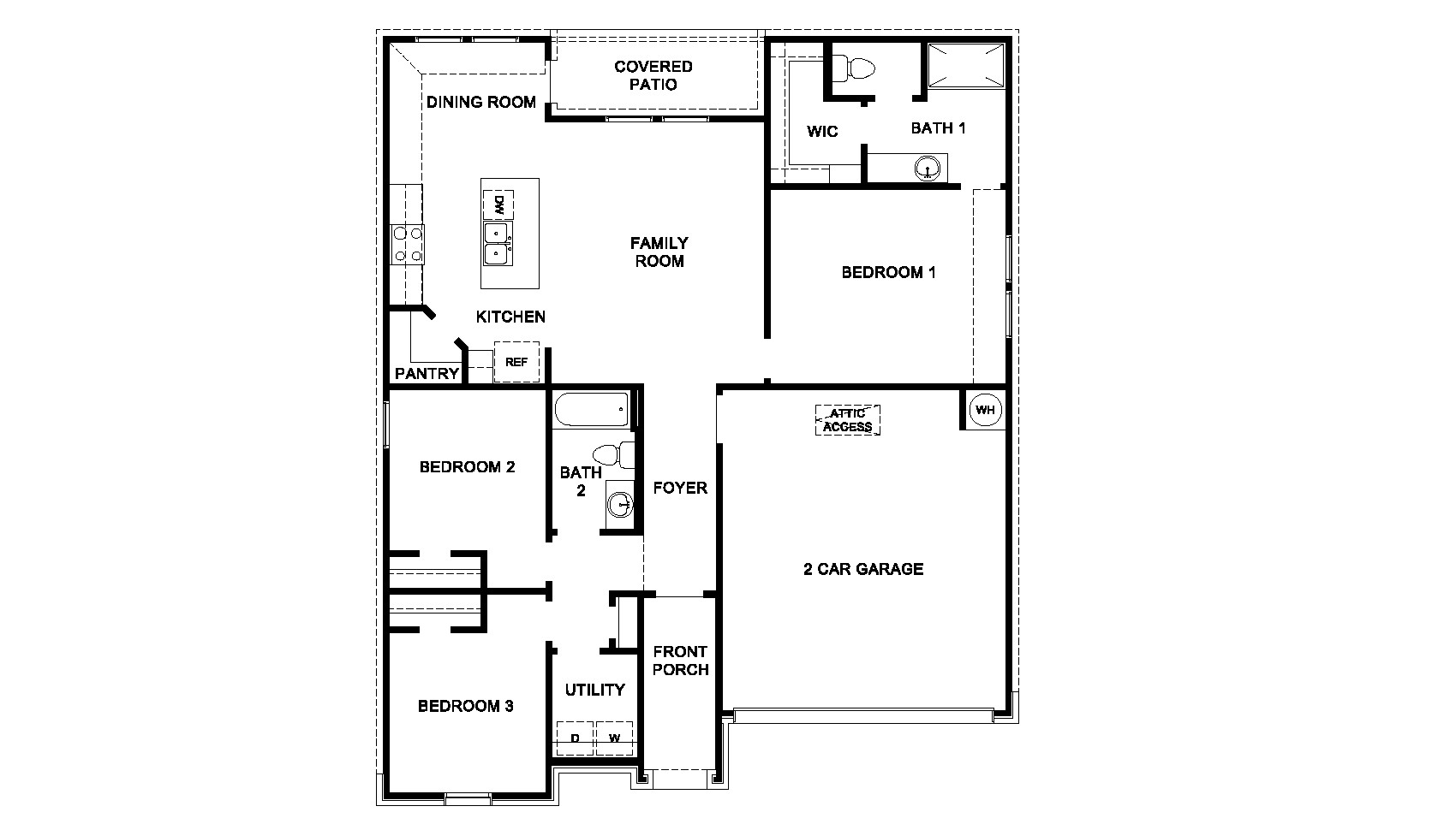 1418 Victory Rnch Trail Killeen, TX 76549 - Photo 21 of 22 A well-designed floor plan maximizing space and utility for comfortable living.