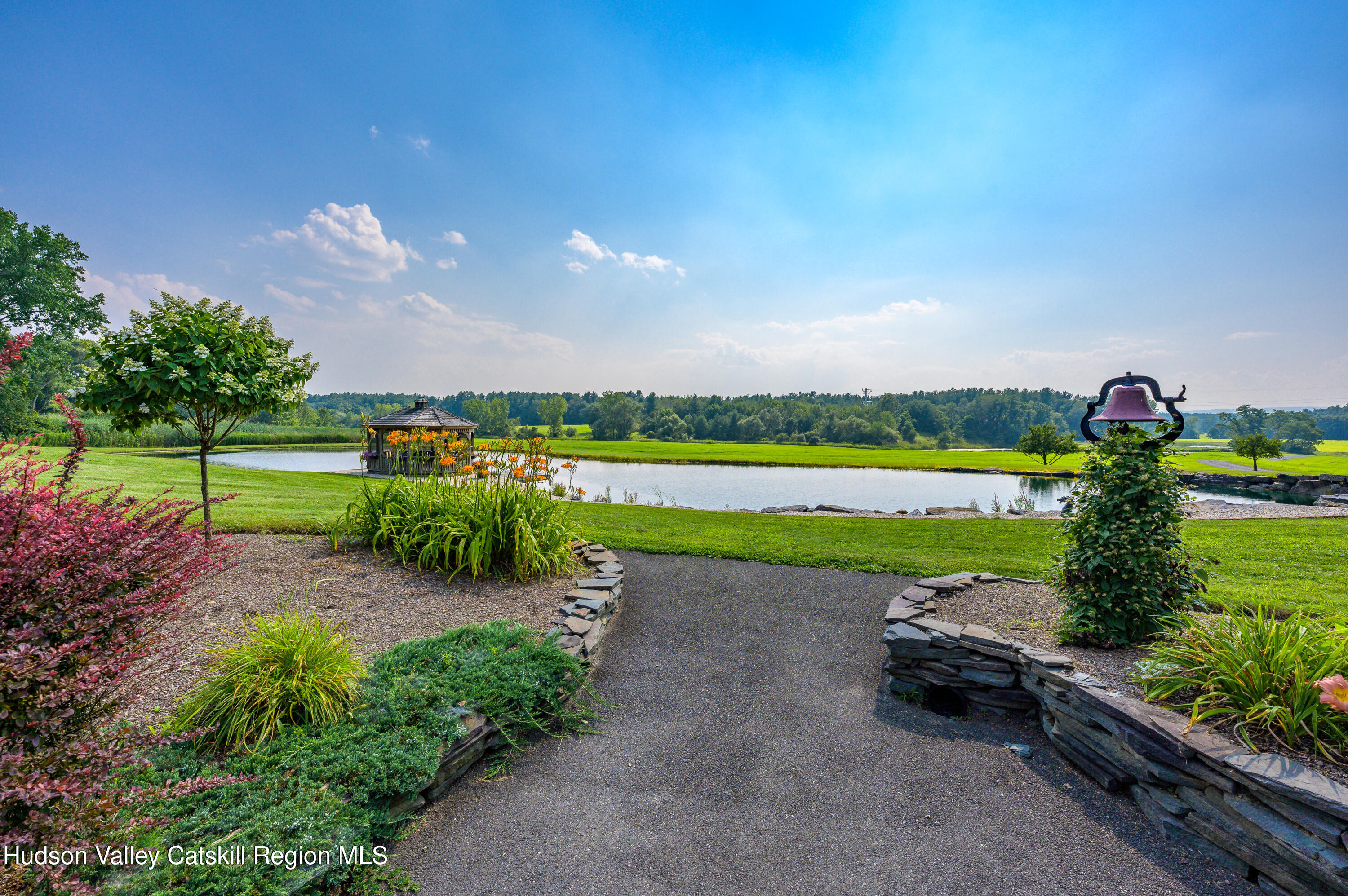 520 Ridge Road Stuyvesant, NY 12156 - Photo 56 of 68 a view of a park with large trees and plants
