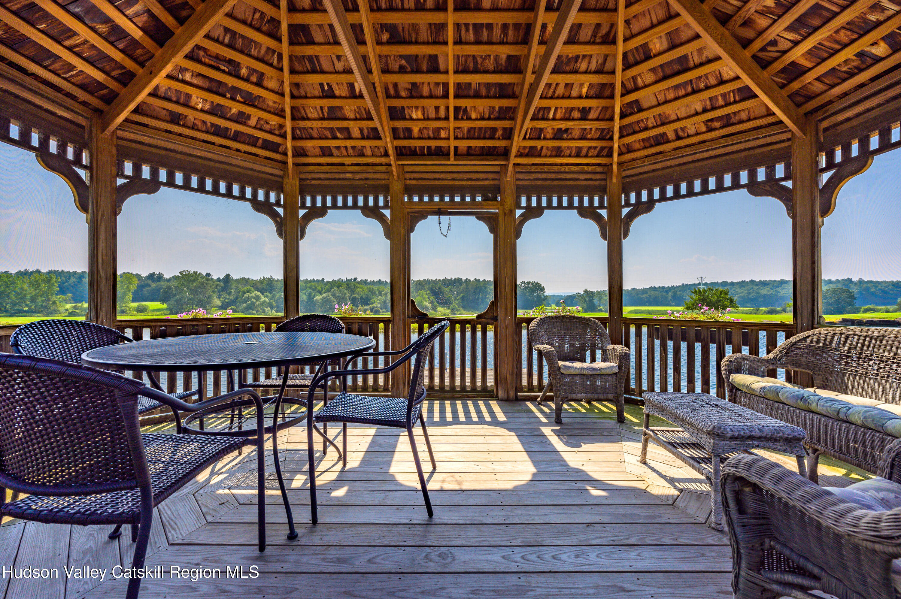 520 Ridge Road Stuyvesant, NY 12156 - Photo 58 of 68 a view of swimming pool with outdoor seating