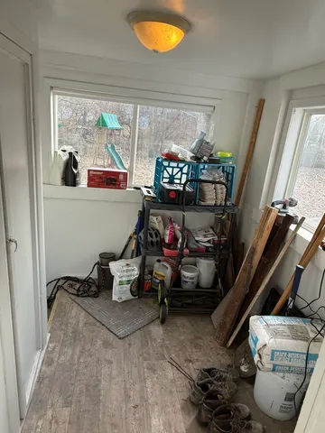 a view of water heater room