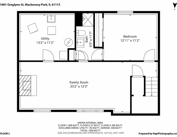 $225,000 | 1001 Greglynn Street, Machesney Park, IL 61115