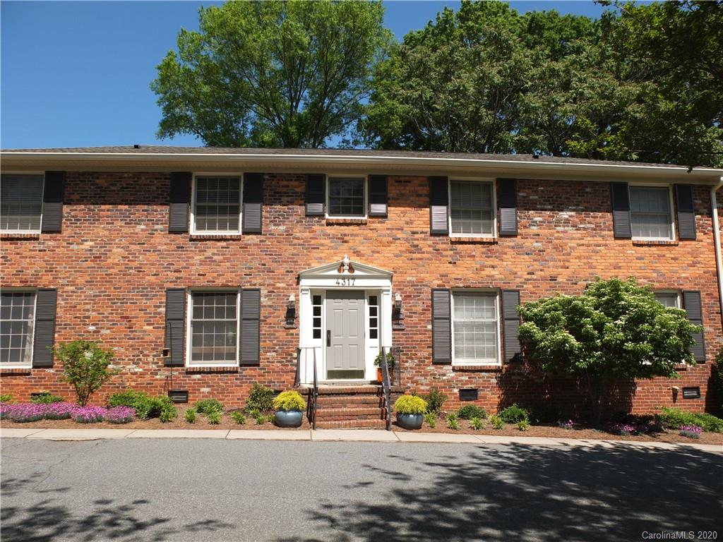 4317 Walker Road, Unit B Charlotte, NC 28211 - Photo 3 of 25 a front view of house with yard
