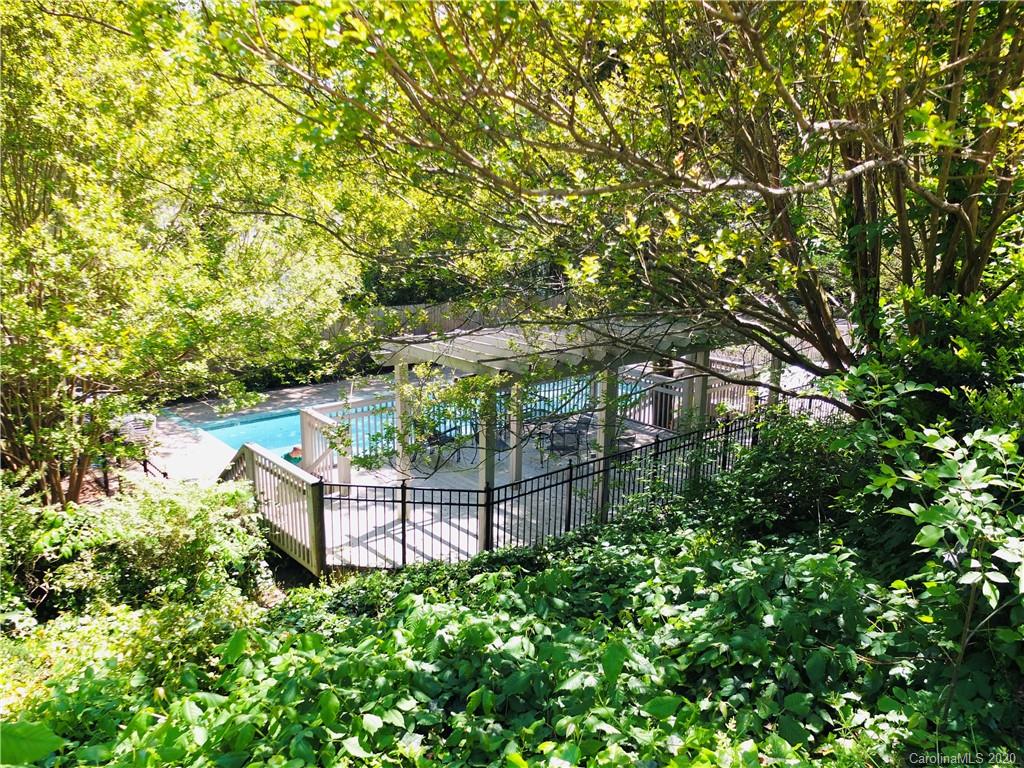 4317 Walker Road, Unit B Charlotte, NC 28211 - Photo 21 of 25 a garden view with a seating space