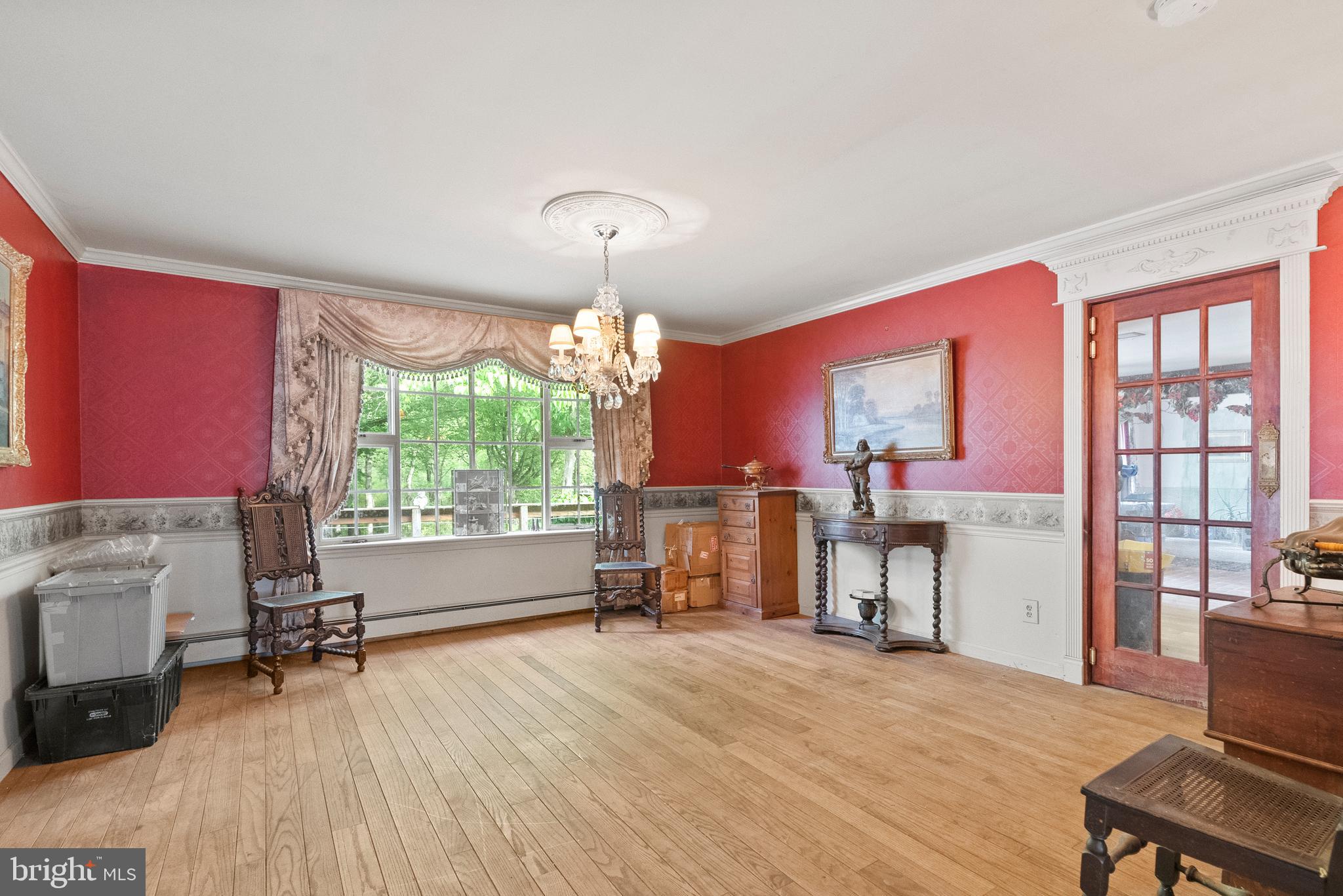 305 Hopewell Road Medford, NJ 08055 - Photo 9 of 30 a view of a livingroom with furniture window and wooden floor