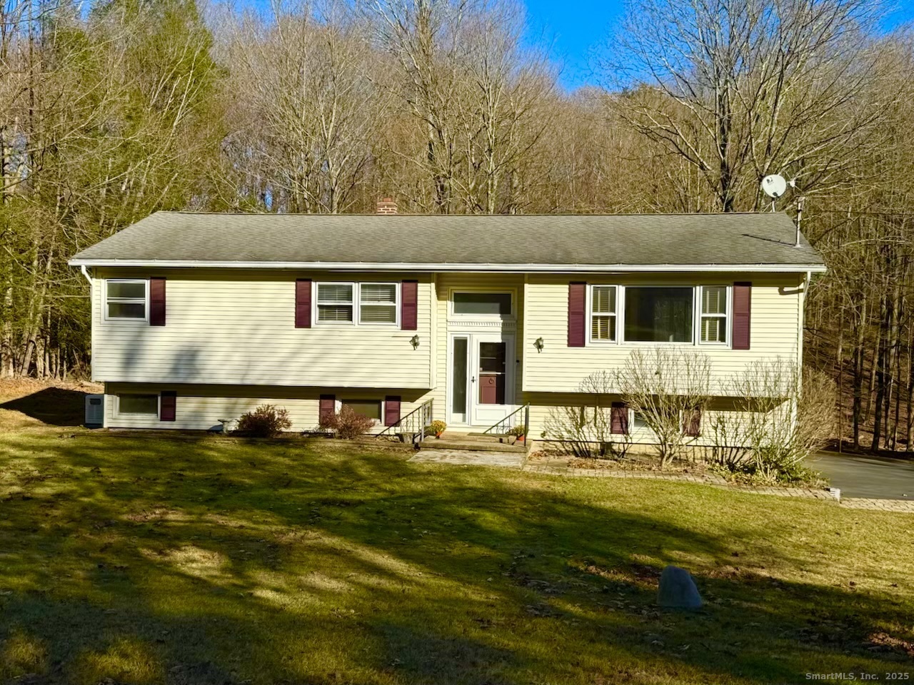 245 Babbitt Road Thomaston, CT 06787 - Photo 1 of 1 a view of house with a yard