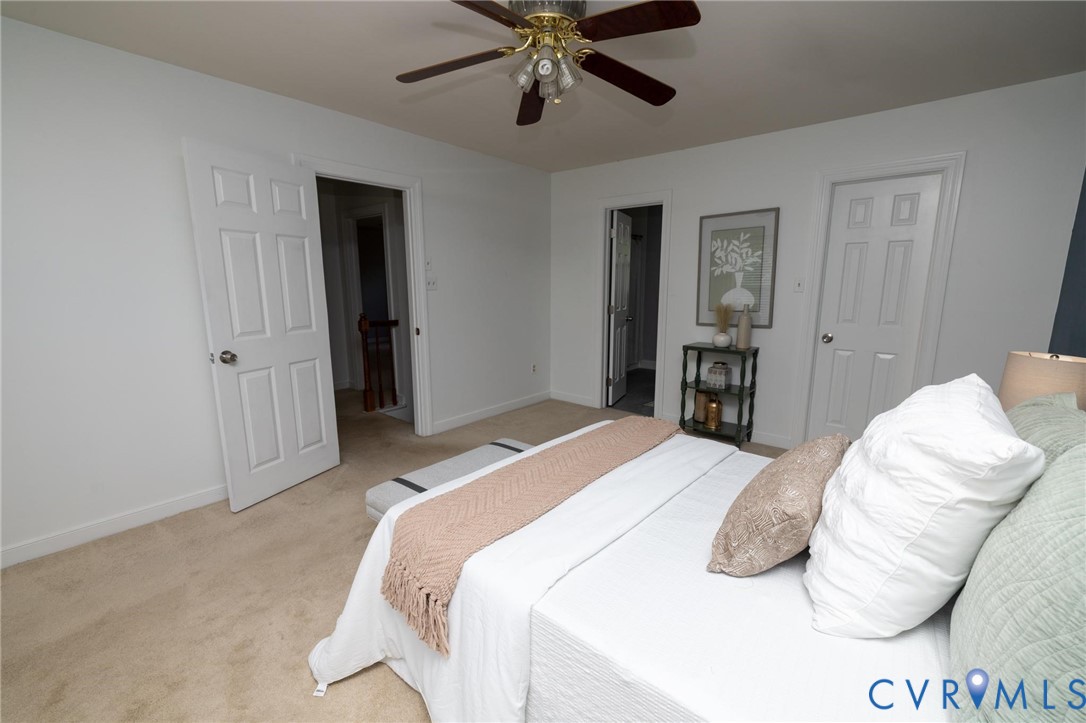 7070 Mill Valley Road Mechanicsville, VA 23111 - Photo 43 of 64 Spacious room with plush carpeting, neutral wall t