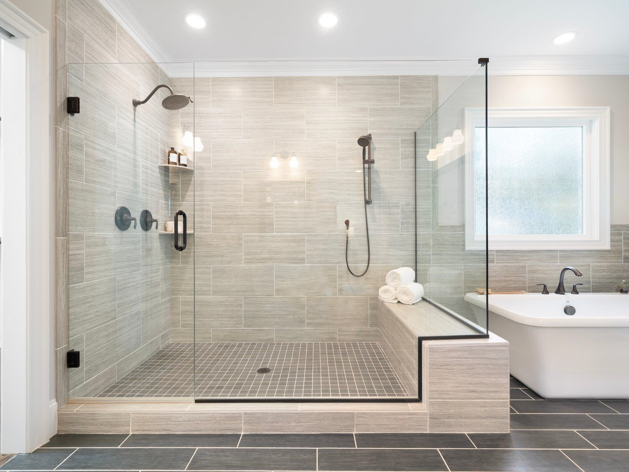 404 Ortega Road Raleigh, NC 27609 - Photo 32 of 43 Primary Walk-In Shower