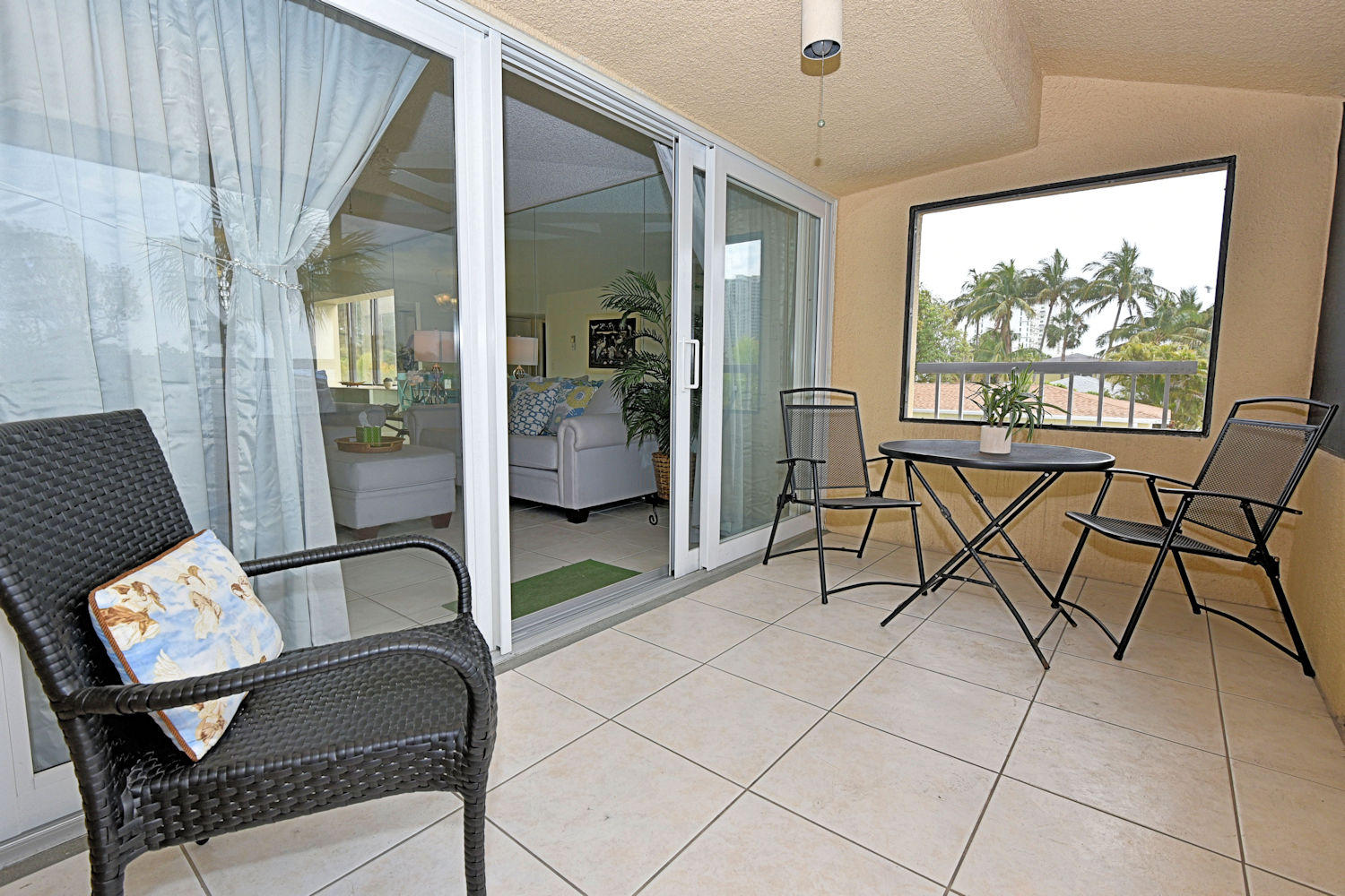 1100 Surf Road, Unit 216 Riviera Beach, FL 33404 - Photo 14 of 19 Bright and Cheery balcony