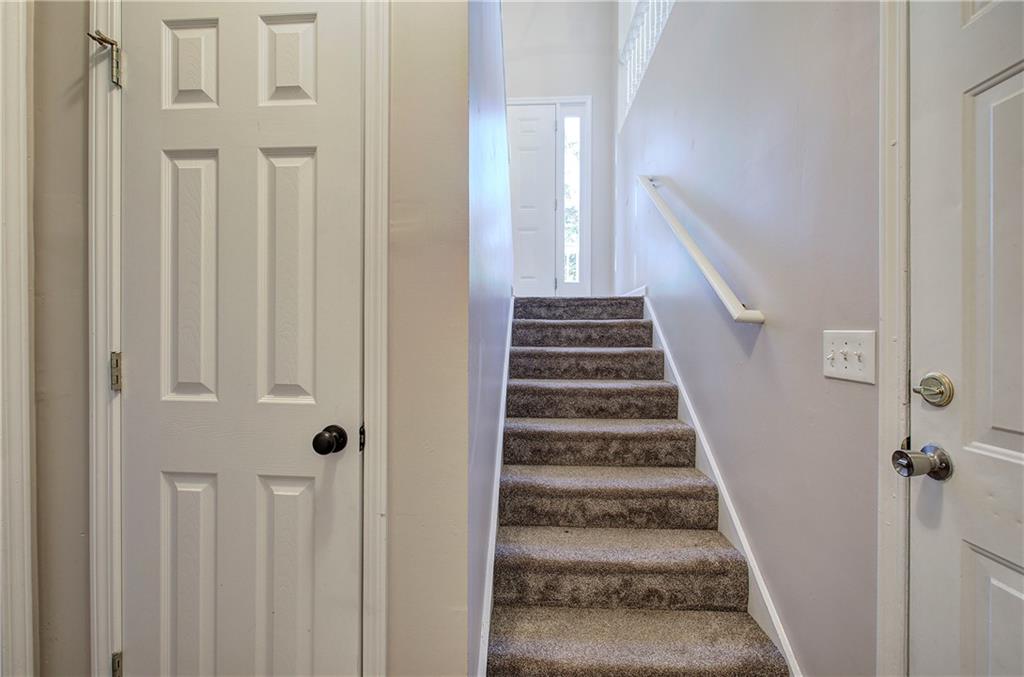 15 Roving Hills Circle Cartersville, GA 30121 - Photo 33 of 55 a view of a staircase