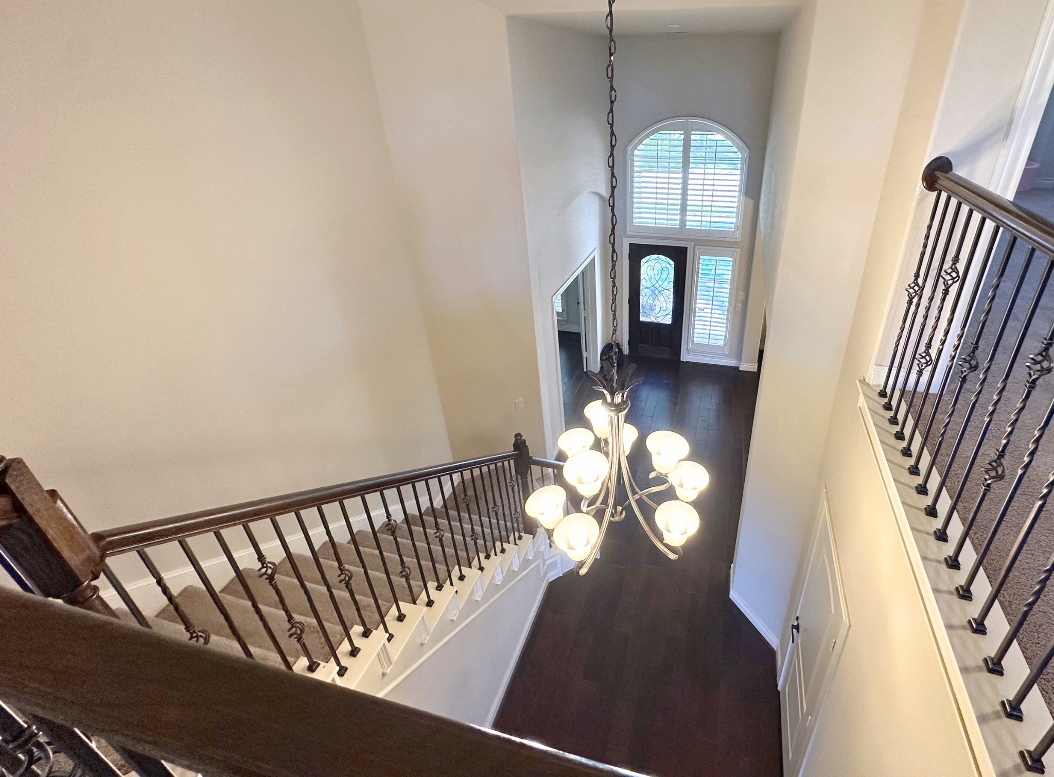 27838 Colonial Point Drive Katy, TX 77494 - Photo 17 of 28 Architectural staircase with open railing detail.