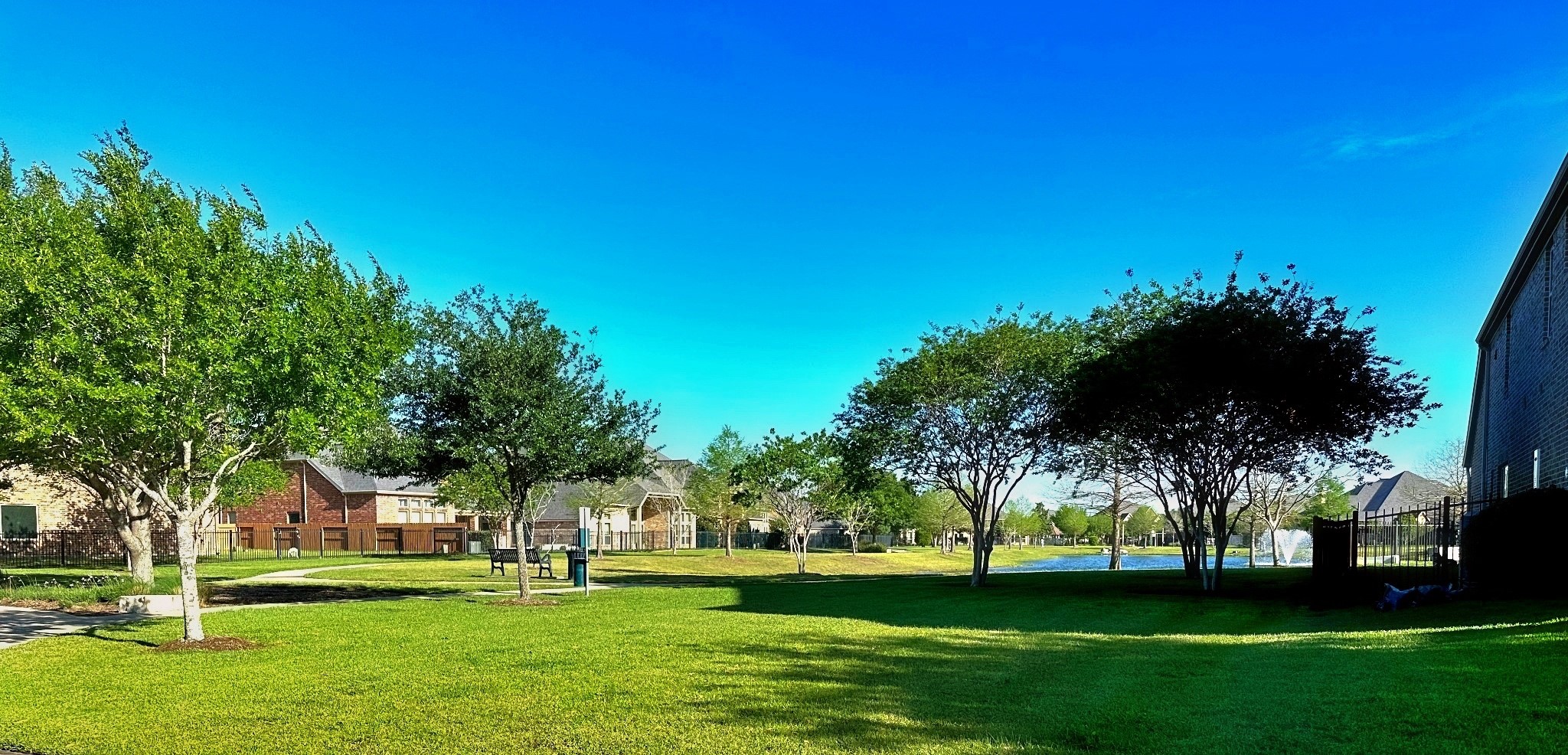 27838 Colonial Point Drive Katy, TX 77494 - Photo 28 of 28 Expansive green space with no side neighbors and nearby lake and walking trails.