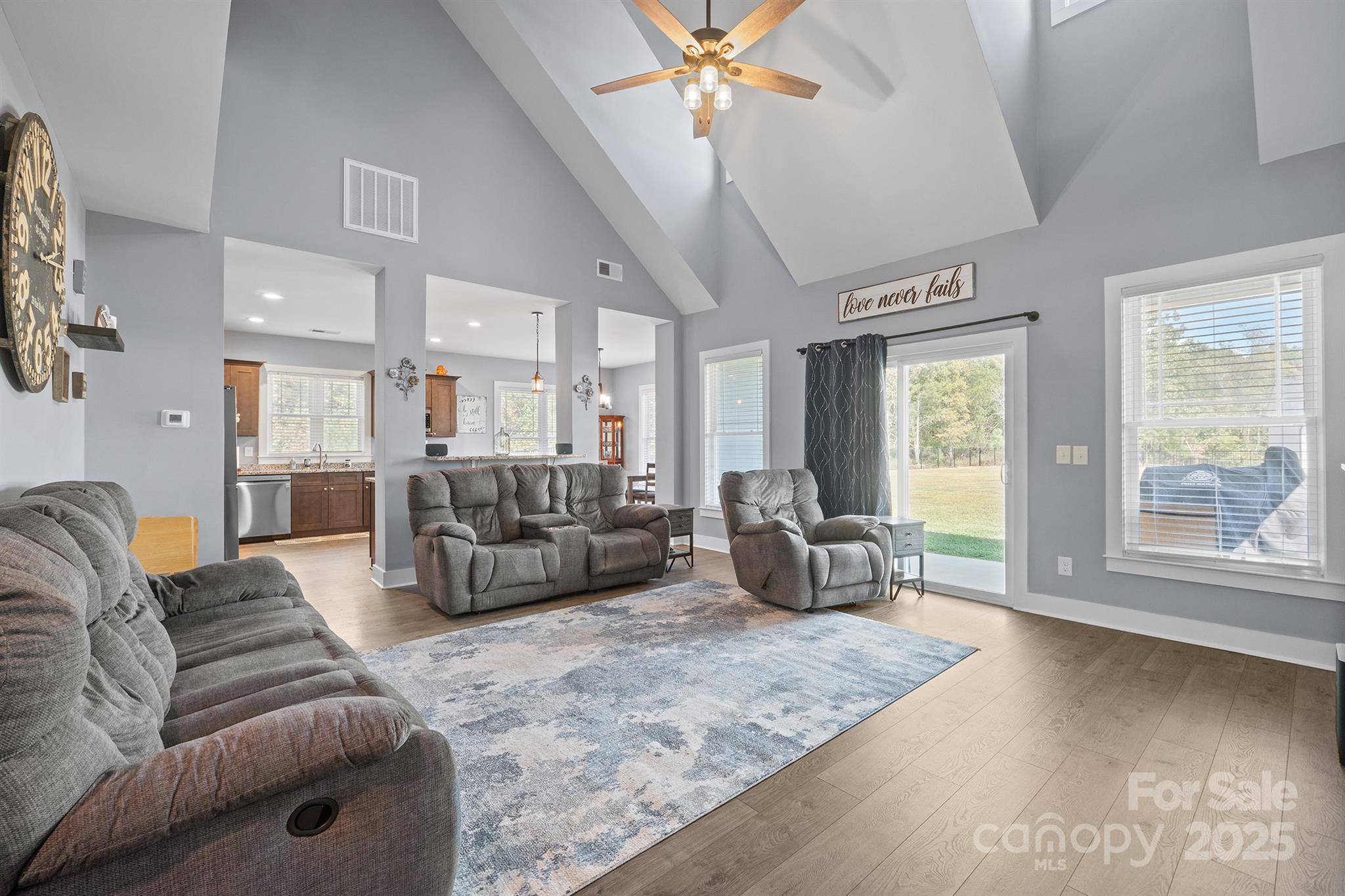 310 Stoneyard Road Richfield, NC 28137 - Photo 10 of 36 a living room with furniture and a large window
