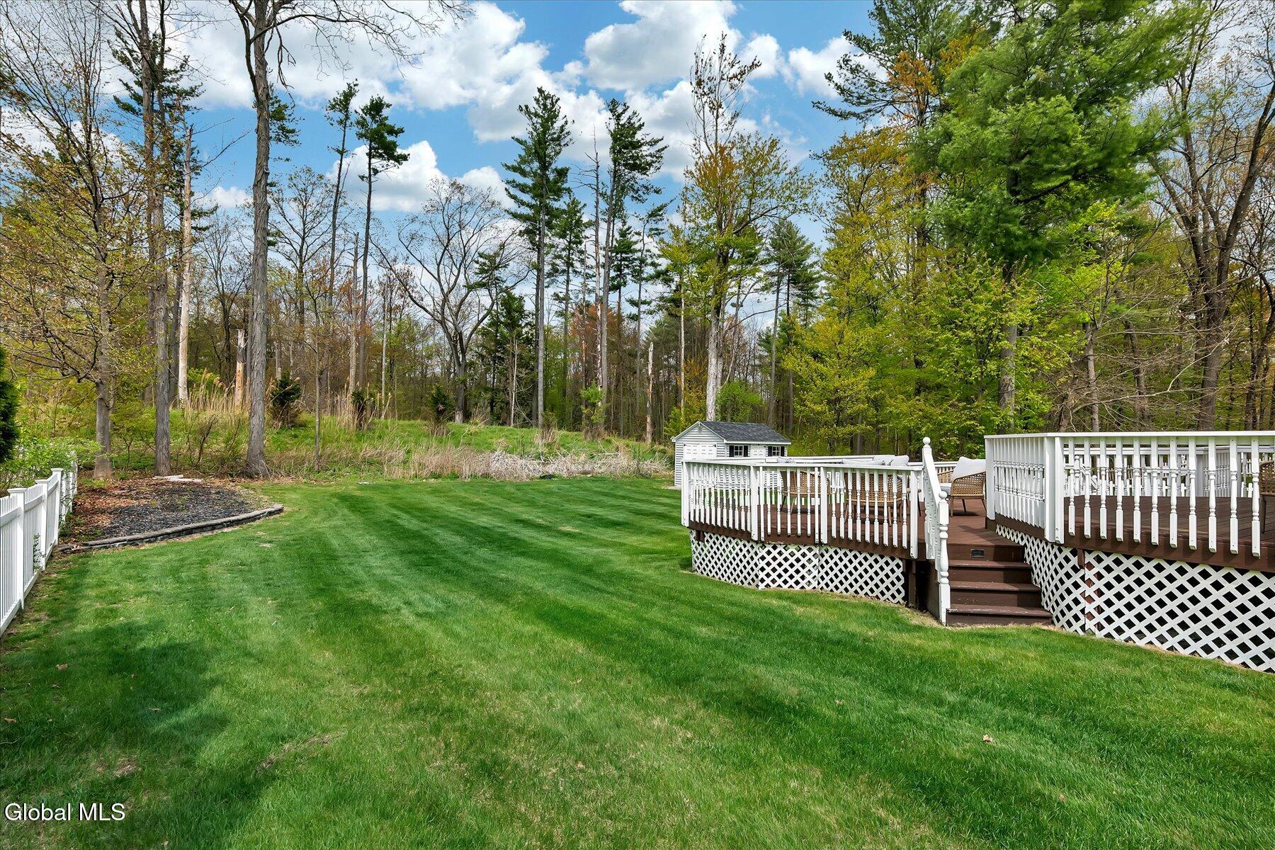 17 Springfield Drive Malta, NY 12118 - Photo 35 of 42 Backyard