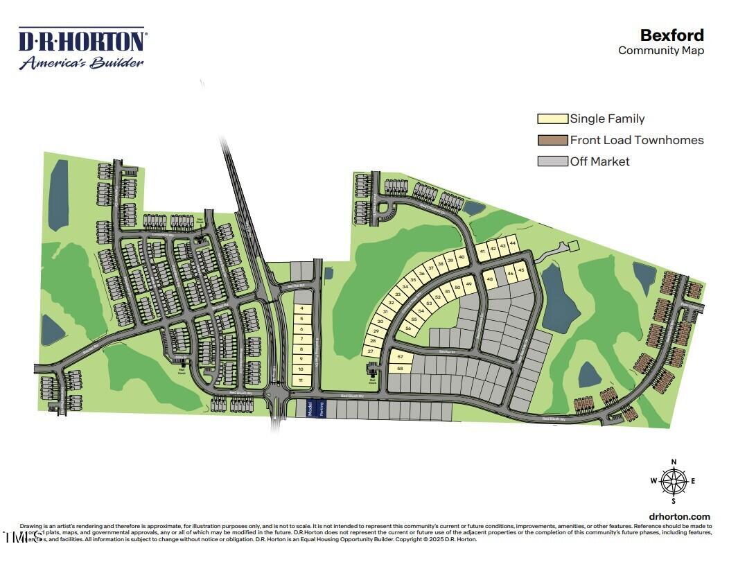 708 Comice Pear Way Willow Spring, NC 27592 - Photo 39 of 43 Bexford Site Map