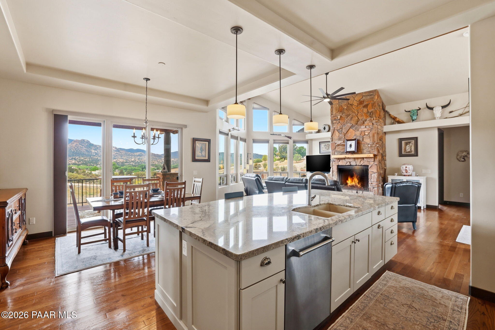 10801 Rocky Point Prescott, AZ 86305 - Photo 15 of 55 16-Kitchen to Dining Room