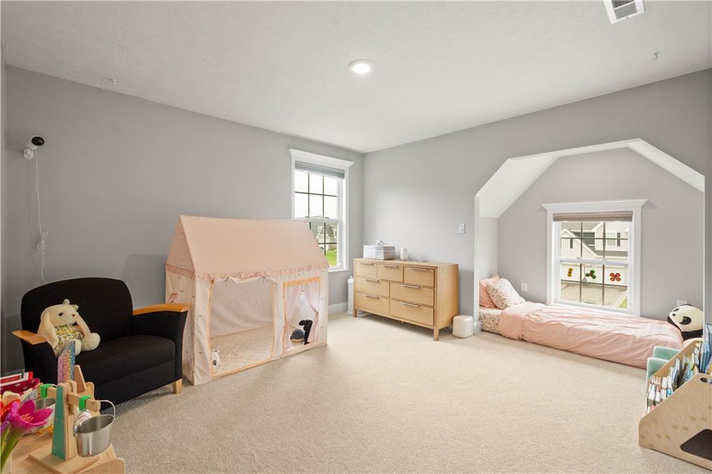 1197 Brook View Court Pittsburgh, PA 15237 - Photo 21 of 30 a bedroom with furniture and a large window
