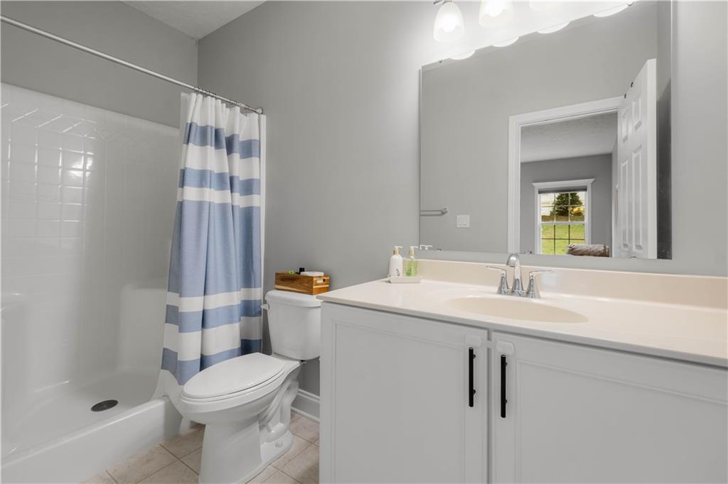 1197 Brook View Court Pittsburgh, PA 15237 - Photo 24 of 30 a bathroom with a sink a toilet and shower