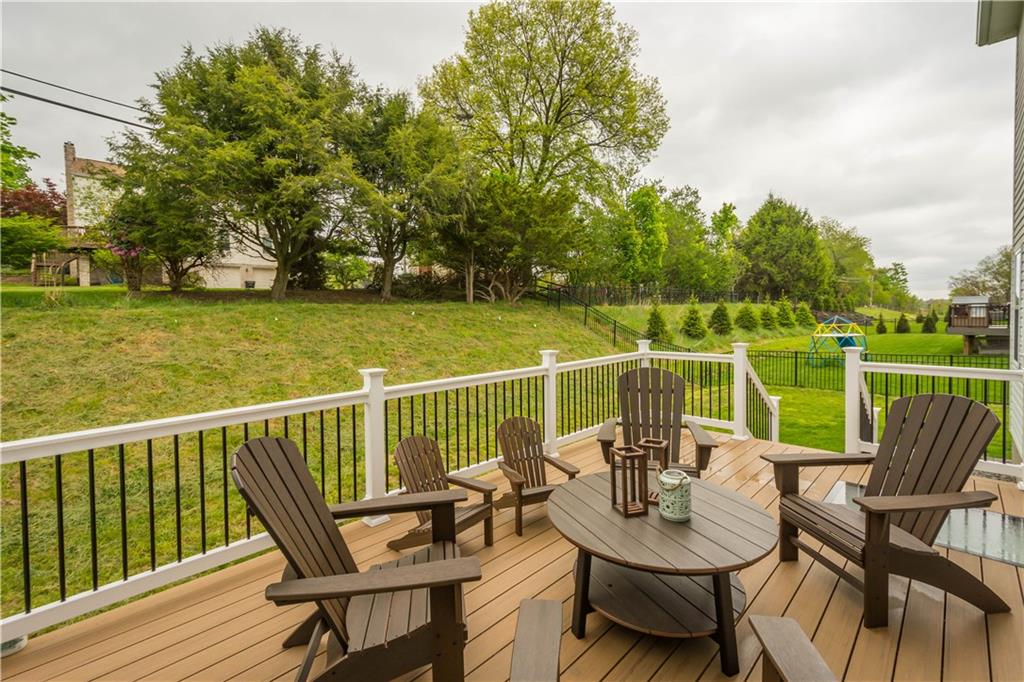 1197 Brook View Court Pittsburgh, PA 15237 - Photo 27 of 30 a view of a patio with furniture and a lake