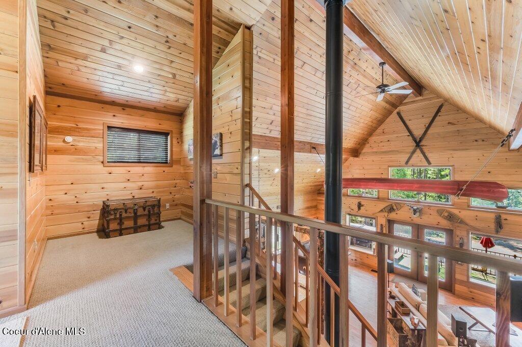 627 Gray Wolf Road Moyie Springs, ID 83845 - Photo 22 of 39 Loft View