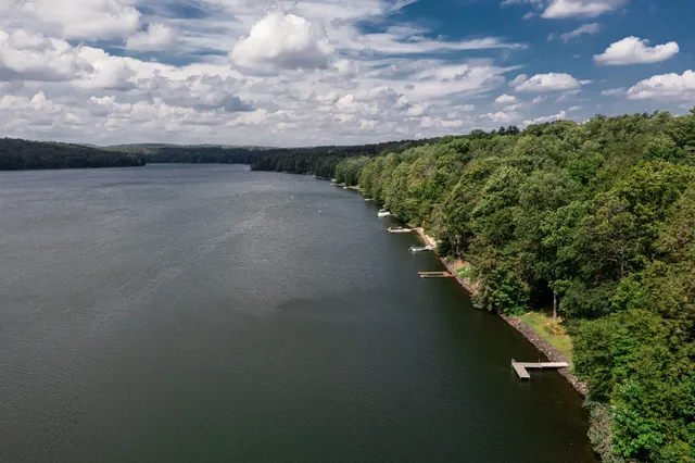 a view of a pathway with a yard