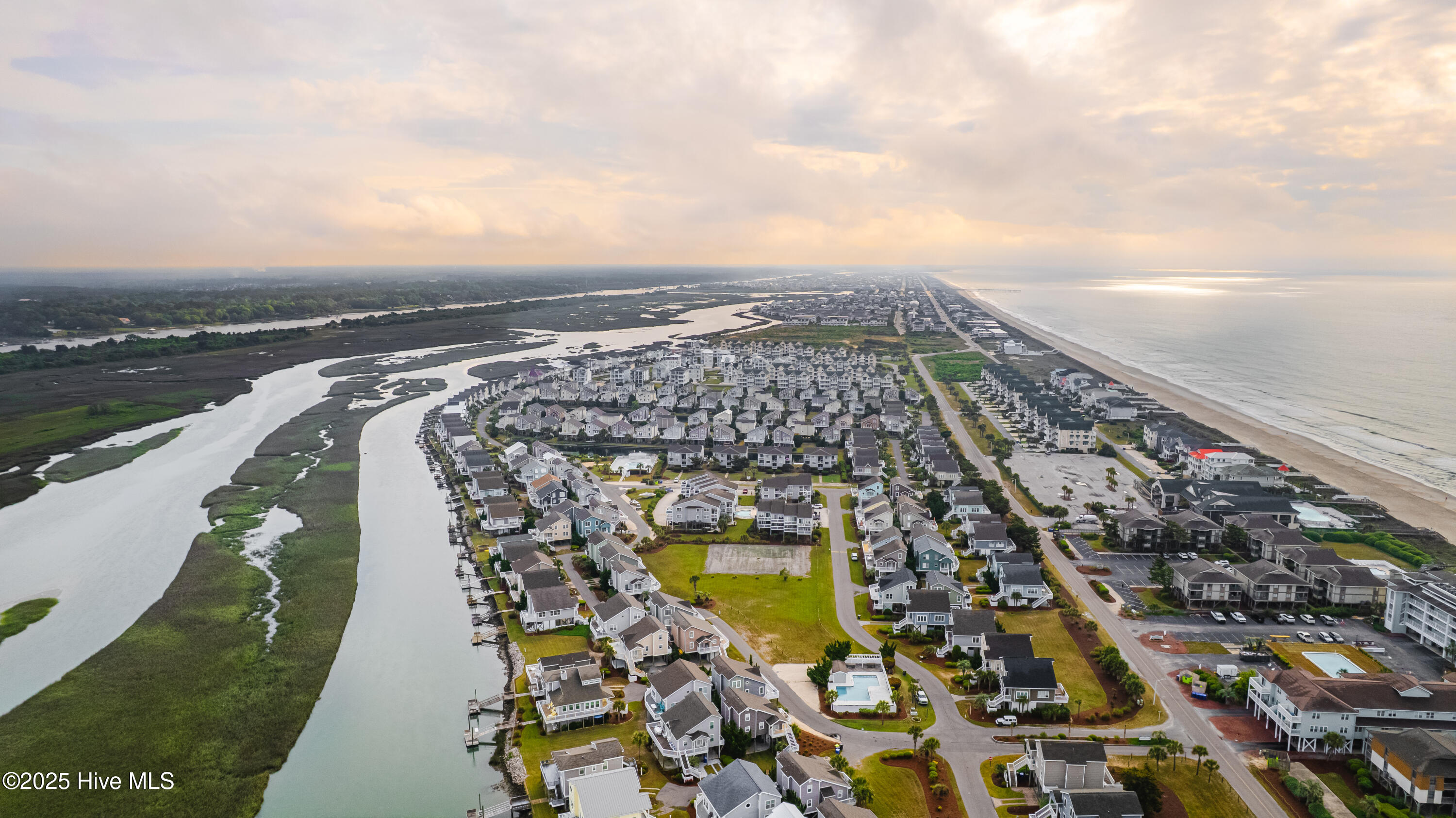 4 Seabrook Road, Unit 1 Ocean Isle Beach, NC 28469 - Photo 32 of 37 Aerial