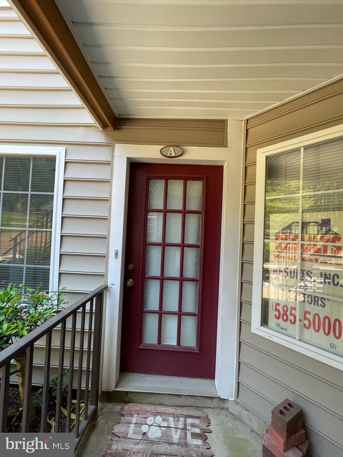 10823 Amherst Avenue, Unit A Silver Spring, MD 20902 - Photo 1 of 14 Back entrance door