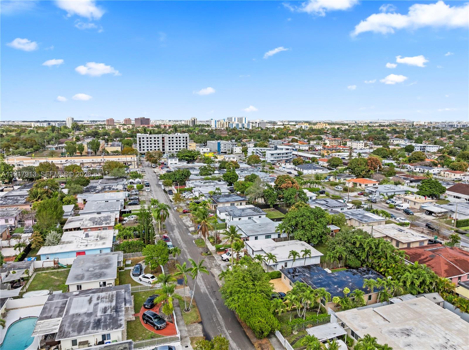161 Southwest 52nd Court, Unit 161 Miami, FL 33134 - Photo 20 of 22 an aerial view of residential houses with city view