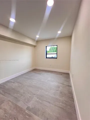 a view of empty room